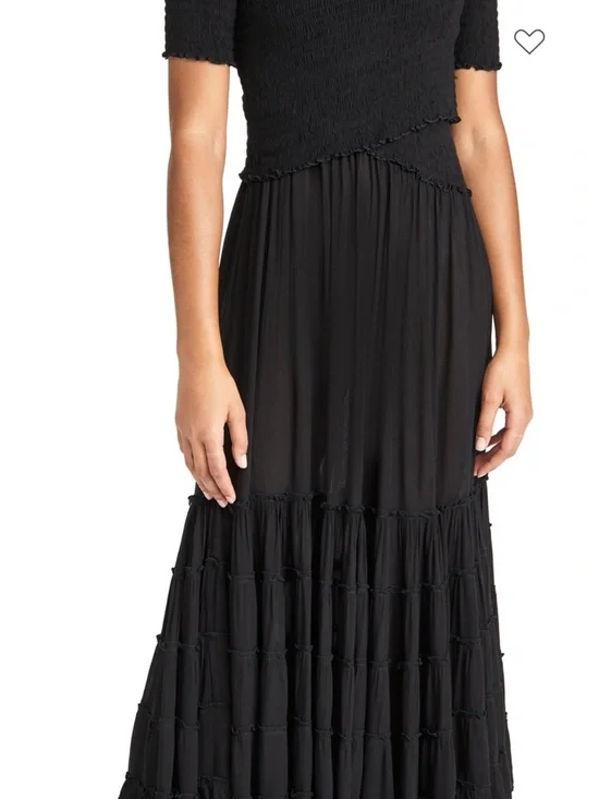 Poupette St. Barth Black Maxi Dress - Picture 6 of 8